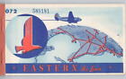 c1947 Eastern Air Lines Passenger's Coupon Booklet Aviation Flight Plane