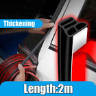 Car Door Rubber Seal Strip 3-layer for Door Trunk Soundproof Seal Accessories 2M (For: More than one vehicle)
