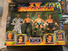 TOY BIZ WCW IV HORSEMAN - RIC FLAIR, CHRIS BENOIT, DEAN MALENKO, STEVE MONGO