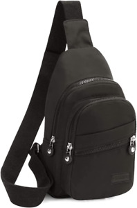 Small Cross Body Shoulder Bag Chest Backpack Sling Travel Daypack Organizer Pack