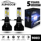 9003 H4 LED Headlight Bulbs Kit 10000W 1000000LM Hi/Lo Beam Super Bright White (For: Kia Soul)