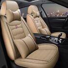 For BMW Luxury Car Seat Covers Leather 5-Seats Full Set Front Rear Back Cover (For: BMW)