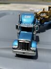 Cat Caterpillar Semi Tractor With Trailer And Road Grader By Norscot
