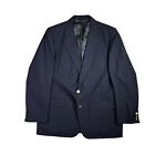 Vintage Burberrys Double Button Navy Blazer Suit Jacket Men’s