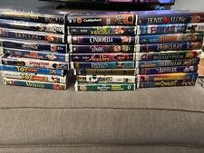 Disney And Pixar Classic VHS Lot, Masterpiece Collection, Black Diamond And More