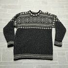 Dale of Norway Classic Wool Sweater Adult Medium Nordic Fair Isle Thick