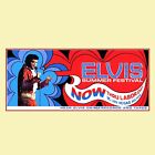 Elvis Presley Summer Festival 1972 Las Vegas Hilton Poster