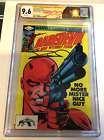 Daredevil #184 CGC 9.6 SS Frank Miller Signed Gun Cover ,PUNISHER! custom label!