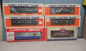 LIONEL TRAINS O SCALE LOT OF 6 FREIGHT CARS W/OBS #69