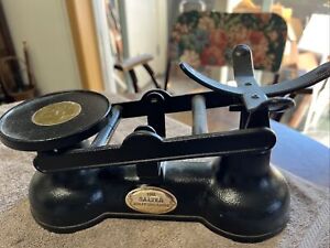 The Salter Staffordshire Weight Scale Black Cast Iron Made England