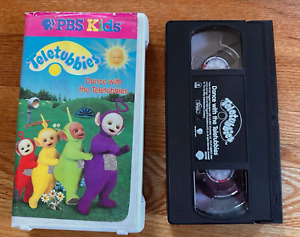 Vintage DANCE with the TELETUBBIES VHS Clamshell PBS Kids