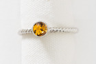 Touchstone Crystal Jewelry by Swarovski NOVEMBER Birthstone Ring Size 8