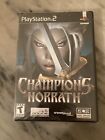Sealed Champions of Norrath PlayStation 2. Black label! On Sale Today Only!