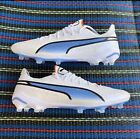 Puma King Ultimate FG AG Soccer Cleats Shoes White 107097-01 Mens Size 11