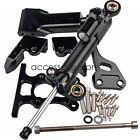CNC Steering Stabilizer Damper and Bracket For Yamaha MT07 FZ07 2014-2021 XSR700 (For: Yamaha XSR700)
