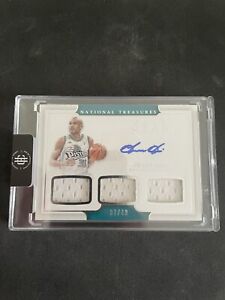 New Listing2016-17 National Treasures Game Gear Grant Hill Pistons HOF Patch Auto /49