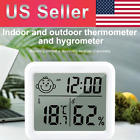 Medidor Digital de Temperatura y Humedad Para Casa Oficina Termometro Interior