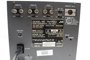 Vintage JVC Commercial Use Color Video Monitor, TM-R9U, Good For Gaming
