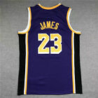 Lebron 6 Color Los Angeles Basketball James Throwback 23# King Basketball Jersey