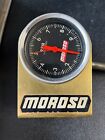 VINTAGE MOROSO 10,000 RPM TELL TALE TACHOMETER TACH MUSCLE CAR GASSER SPEED PART
