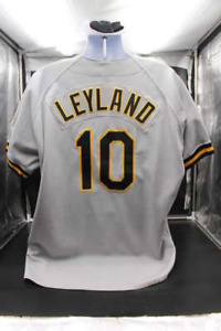 Jim Leyland Russell Athletic Jersey Pittsburgh Pirates Diamond Size 48 D11163