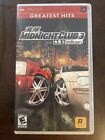 Midnight Club 3 Dub Edition Greatest Hits (Sony PSP, 2005) Case & Manual ONLY