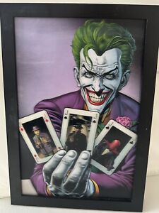 3D Pop Creations Framed DC Joker Picture