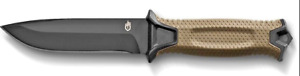 Gerber Gear Strongarm Fixed Blade Knife Plain Edge, Coyote Brown