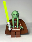 LEGO Starwars Jedi Kit Fisto Minifigure Lightsaber 7661 8088 9526