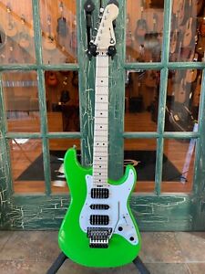 2021 Charvel Pro-Mod So-Cal Style 1 HSH FR M Electric Guitar - Slime Green