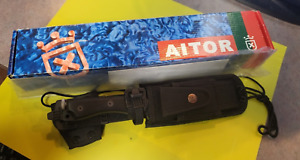 Aitor Zero Buschcraft Fixed Knife with Sheath & Box