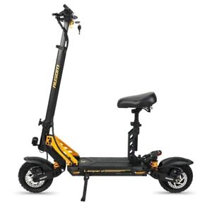 Ausom Leopard Off-Road Electric Scooter,1000W Motor,34MPH Max Speed 20.8Ah,LCD