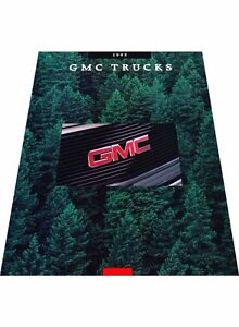 1993 GMC Truck Sales Brochure - Typhoon Yukon Sierra Rally Van Suburban Sonoma