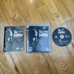 The Godfather The Don's Edition PS3 (Sony PlayStation 3, 2007) CIB Tested Works!