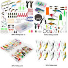 Fishing Lures Kit Crankbait Baits Spoon Jig Hooks for Freshwater and Saltwater