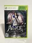 Alice: Madness Returns (Microsoft Xbox 360, 2011) Complete CIB W/Inserts TESTED