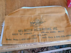 Vintage Kel Welco Distributing Nail Apron Omaha Nebraska