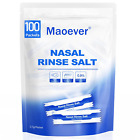 Neti Pot Salt Packets, Individually 100 Saline Packets, Nasal Wash Refill Kit