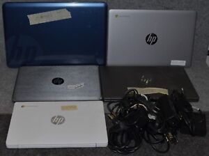 For Parts or Repair- MIXED LOT OF 5 HP Laptops