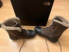 Womens The North Face Shellista IV Mid Waterproof Winter Boots Brown Black Sz9