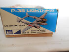 MPC P-38 Lightning  Model Airplane Kit 1/72 Unbuilt