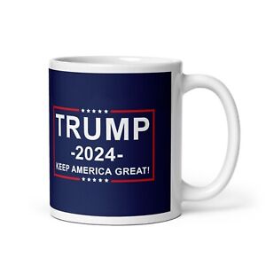 Trump 2024 Keep America Great Home Office Work Cup Gift Coffee Tea Ceramic Mug