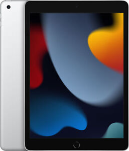 Apple iPad 9th Gen 256GB Silver Wi-Fi MK2P3LL/A (Latest Model)