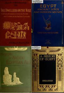 Ancient Egypt Egyptian History Archaeology Giza Pyramids - 230 Old Books on DVD