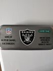 New ListingNFL .. Oakland Raiders Game Time Super Bowl Watch  New