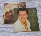 Lot of 2 Vintage 1960s Christmas Vinyl Records Merry Christmas Andy Williams+