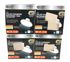 4PK Commercial Electric 6 in. Select LED Recessed Trim Can Light w/ Night Light