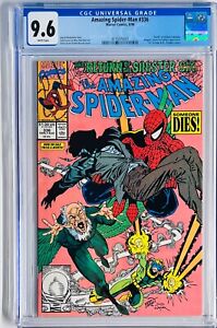 Amazing Spider-Man #336 CGC 9.6 Death of Nathan Lubensky-Kingpin & Vulture App.