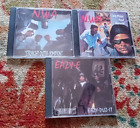 NWA 3 CD Lot Straight Outta Compton, 100 Miles and Runnin + Eazy Duz It Tested