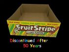 Fruit Stripe Chewing Gum Collectible Original 12 Pack Jumbo Storage Box No Gum